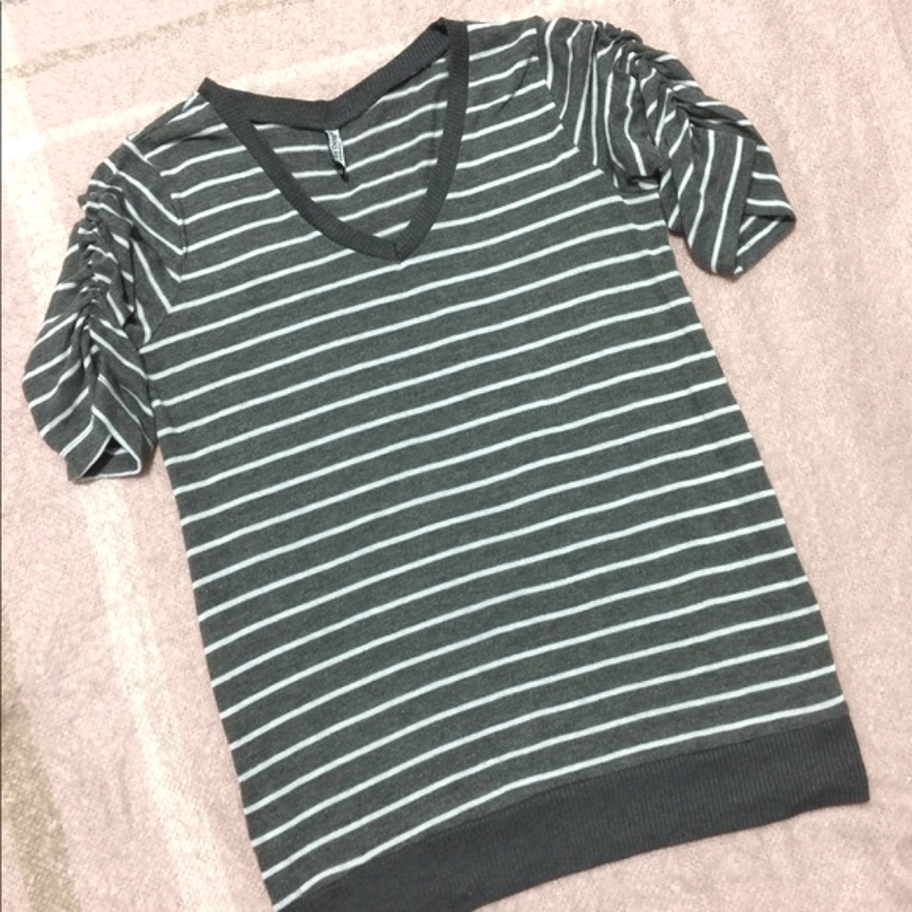 Belly by Design maternity top pregnant striped sweater formal wear winter